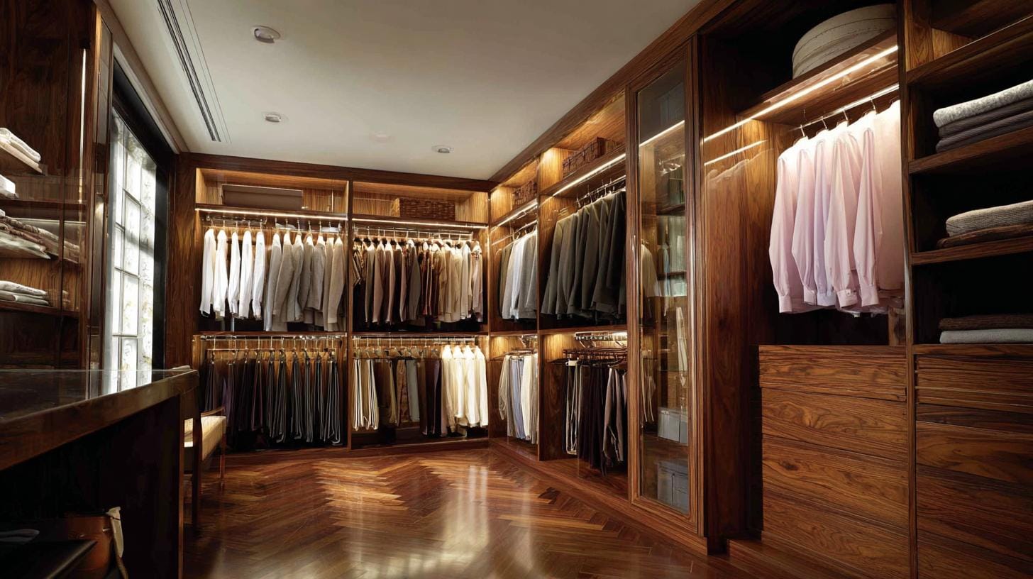 Дизайн элитных гардеробных: эксклюзивные решения.Рекомендации по дизайну элитных гардеробных: выбор материалов, освещение, организация пространства.. Несколько находок для тех, кто хочет тишины и эстетики Дизайн элитных гардеробных: эксклюзивные решения.Рекомендации по дизайну элитных гардеробных: выбор материалов, освещение, организация пространства.. Несколько находок для тех, кто хочет тишины и эстетики