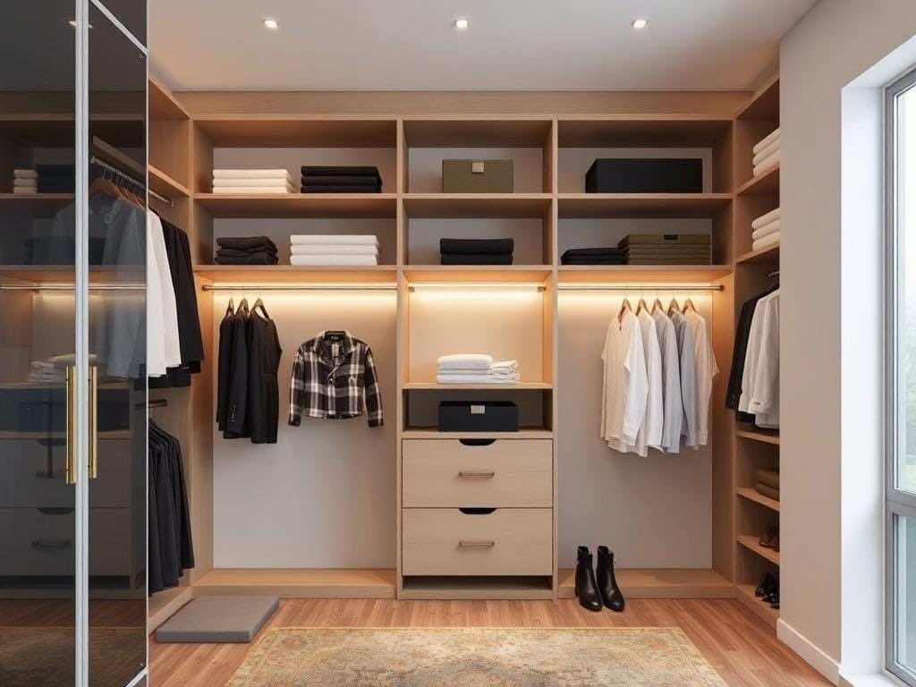 Гардеробная: идеальный микроклимат для ваших вещей!. Гардеробная система: сердце порядка