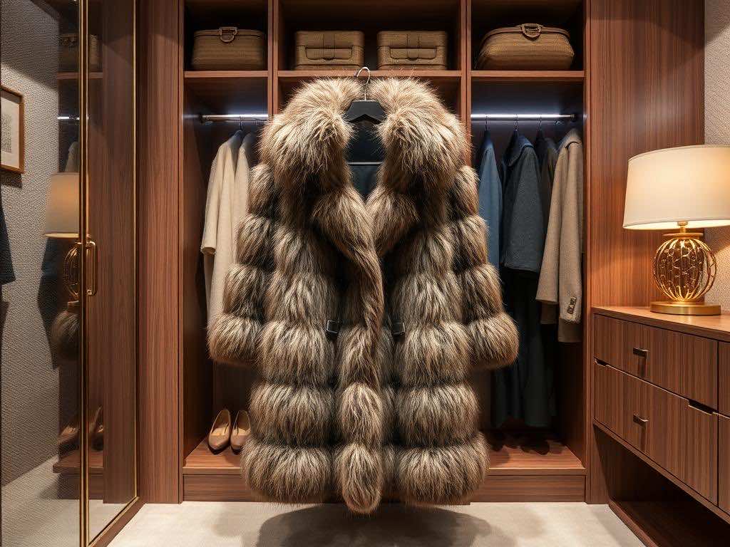 Гардеробная: Правильное хранение шубы для сохранения идеального состояния меха. Система хранения для гардеробной: как выбрать свою
