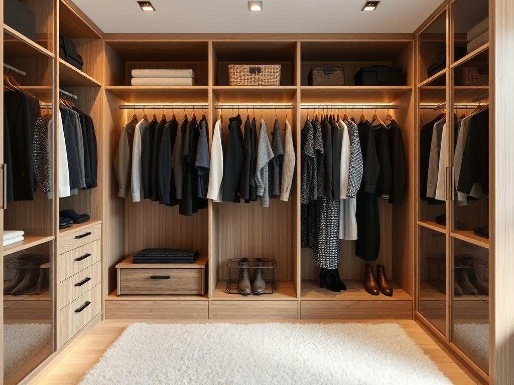 Гардеробная: простота и группировка – ключ к порядку в ваших вещах. Гардеробные системы: Москва диктует стиль