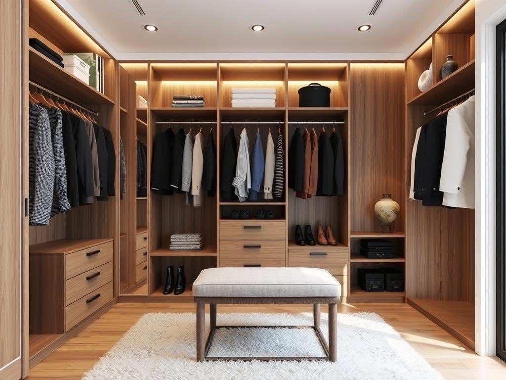 Гардеробная: разумный заказчик и компактное решение для полного списка.. Основные параметры для создания компактной идеальной гардеробной