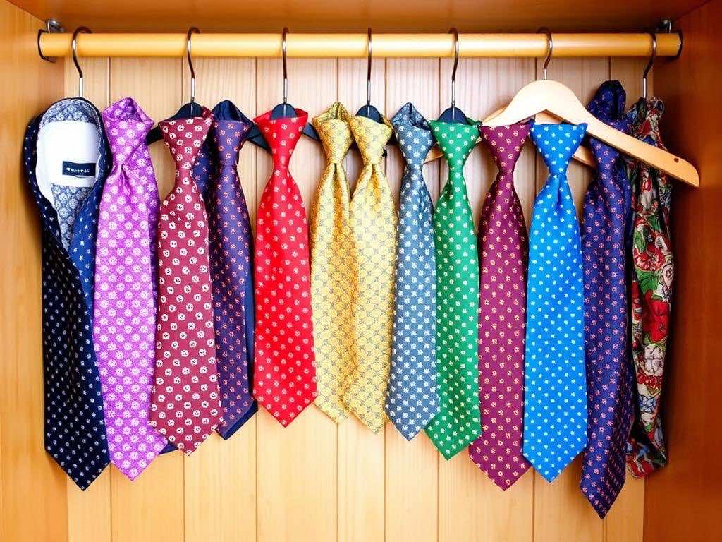 Гардеробная: секреты бережного хранения галстуков. Когда начинаешь собирать коллекцию галстуков… Гардеробная: секреты бережного хранения галстуков. Когда начинаешь собирать коллекцию галстуков…