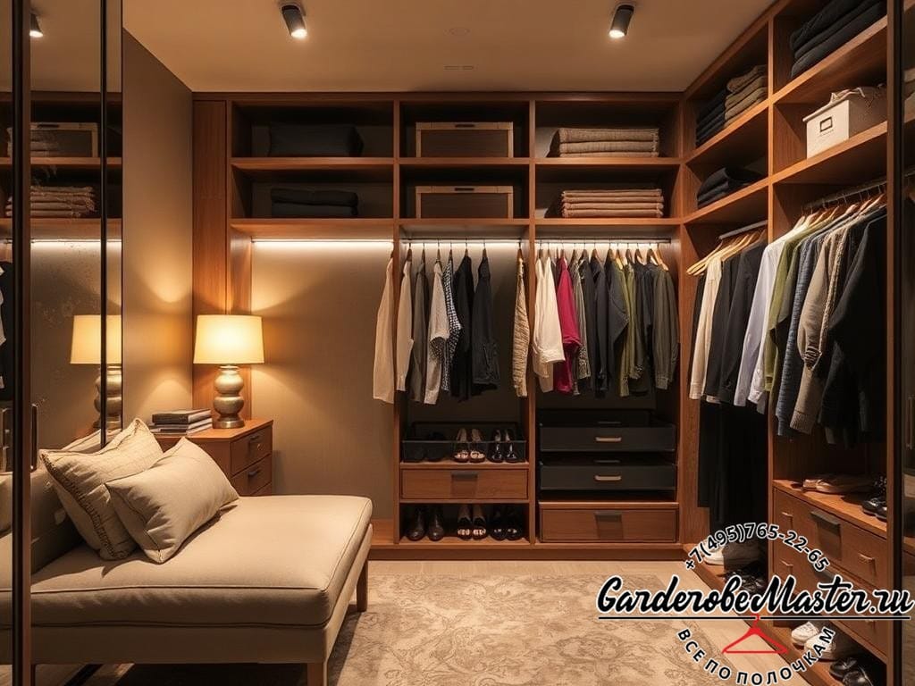 Гардеробная, в ней Вы не обязаны любить порядок — и можете его даже ненавидеть. Но он должен быть. «Каждому — свой порядок». Настоящий комфорт вне графика