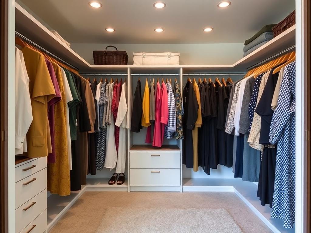 Гардеробная, в ней Вы не носите 40% вещей — потому что не видите их. Заключение