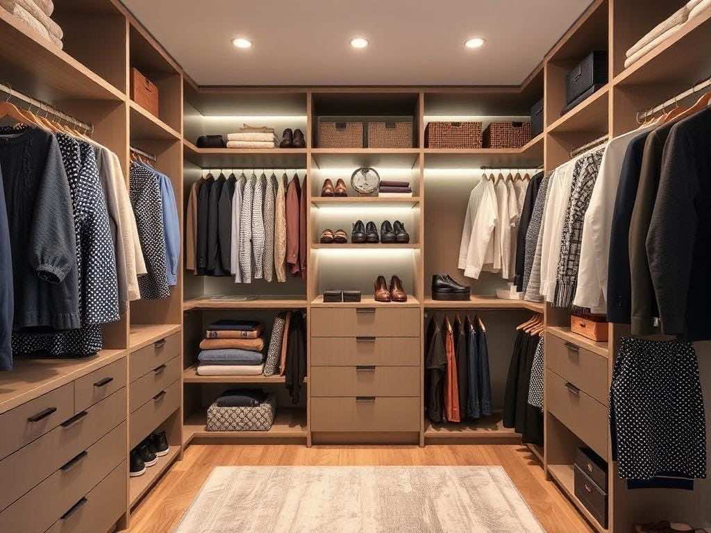 Гардеробная: идеальный микроклимат для ваших вещей!. Планировка гардеробной: как пространство перестаёт быть “нервным”