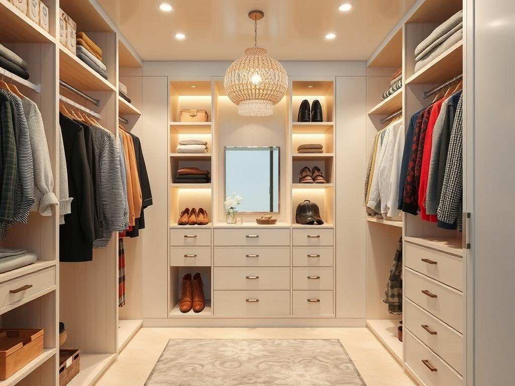 Гардеробная: от функциональности до арт-объекта вашей индивидуальности. Двери и детали: как дверное полотно меняет всё