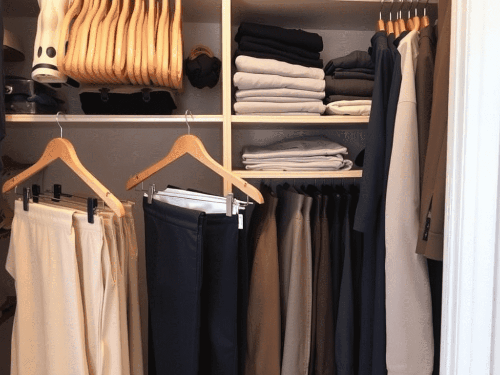 Гардеробная: секреты хранения брюк – вешалка или полки?. Заключение