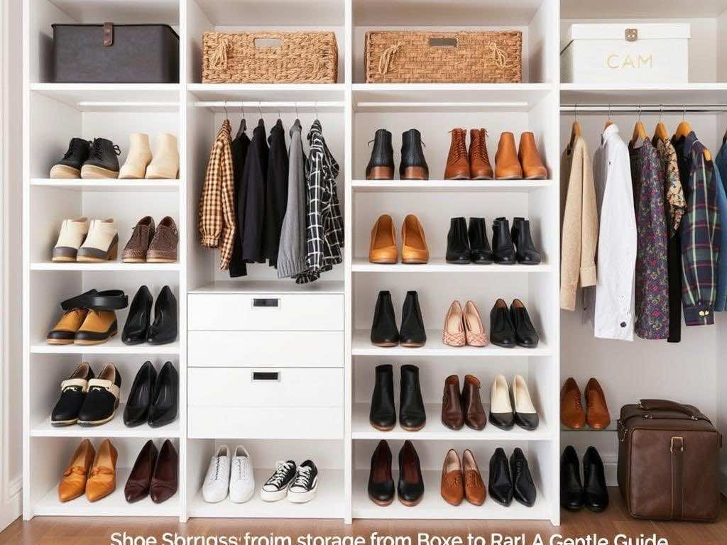 Универсальное хранение обуви: от коробок до рейлингов. Как выбрать гардеробную систему: мягкое руководство