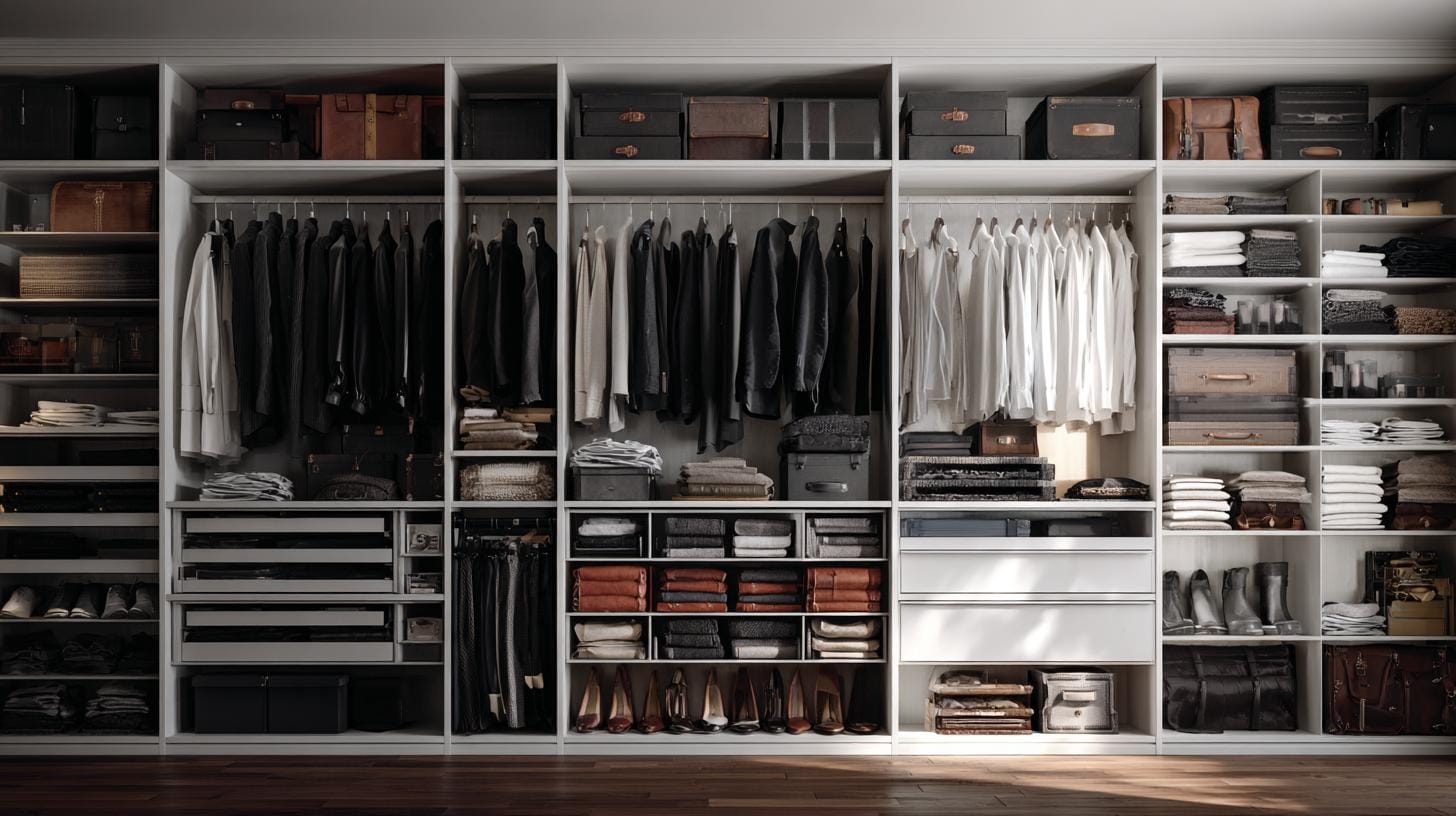 Хранение без системы — как архив без алфавита - гардеробная на заказ поможет решить проблему.. А вы знали, что...