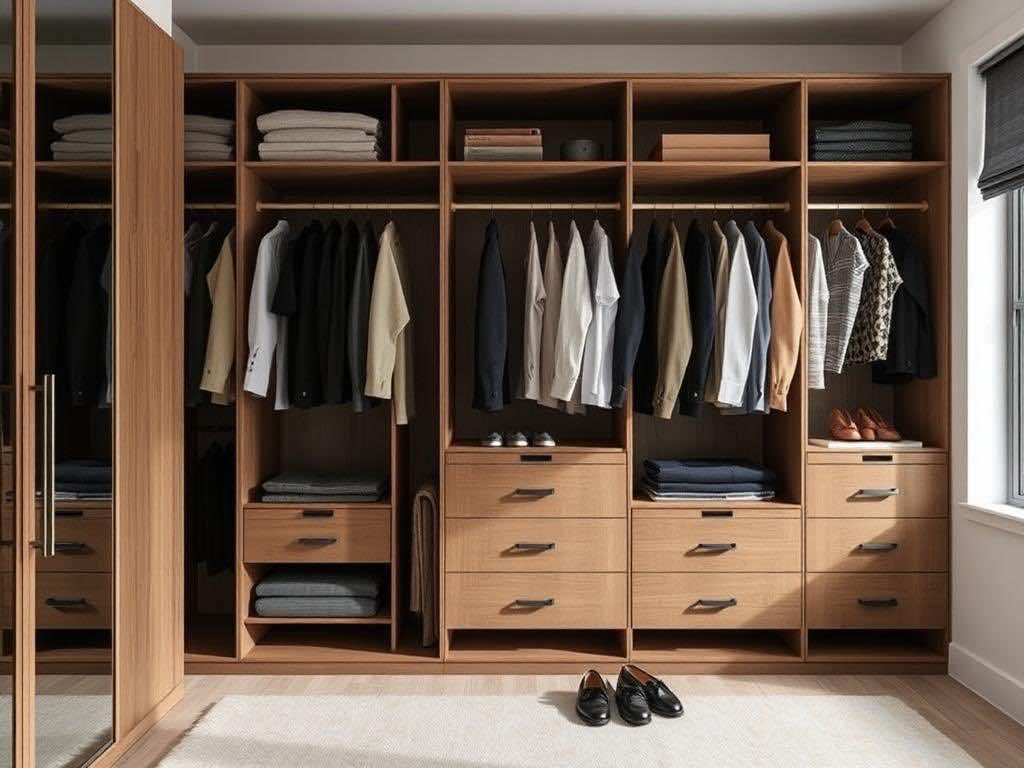 Гардеробная: бережное хранение для ваших вещей с GarderobeMaster. Таблица преимуществ индивидуальной гардеробной