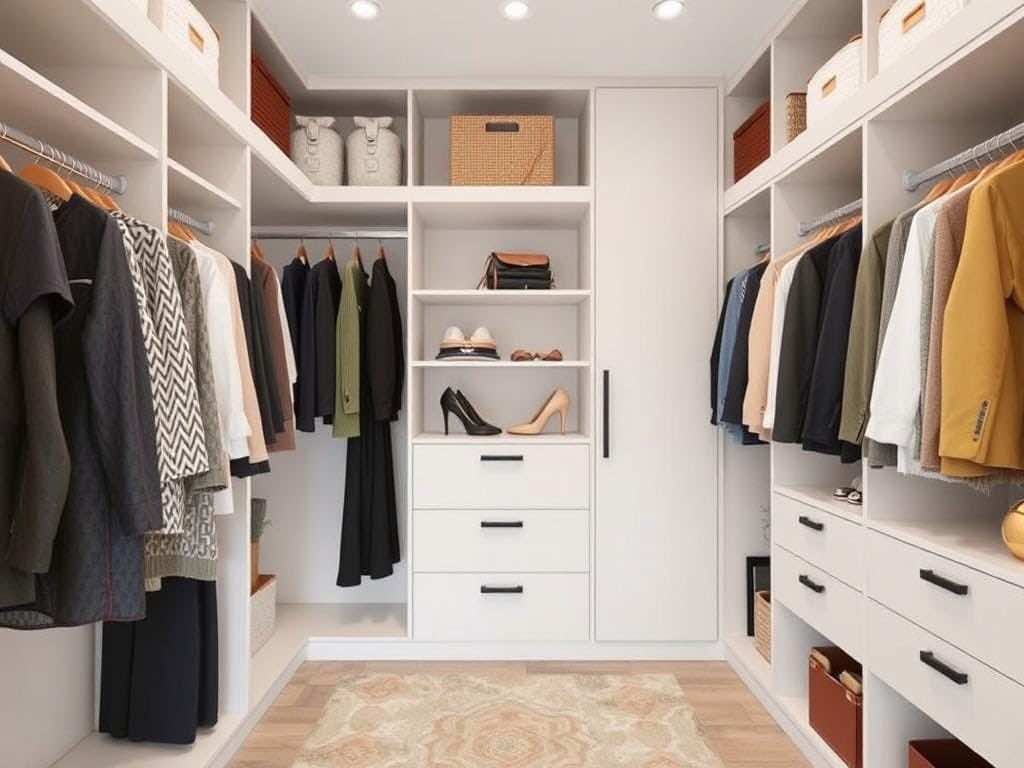 Гардеробная: идеальный микроклимат для ваших вещей!. Маленькая гардеробная и большие возможности: как всё уместить