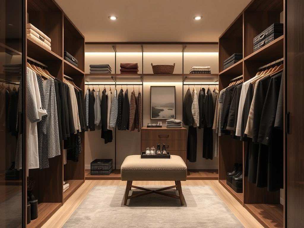 Гардеробная: разумный заказчик и компактное решение для полного списка.. Вдохновение приходит в порядке: зачем нужен проект гардеробной