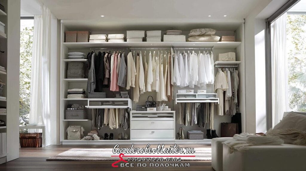 Гардеробная система без ремонта