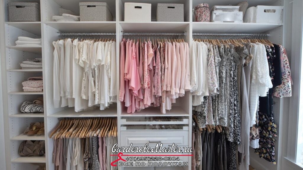 Гардеробная система для двоих: как избежать войн за полки и вешалки — взгляд изнутри повседневности