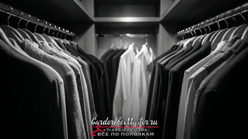 Гардеробная система для двоих