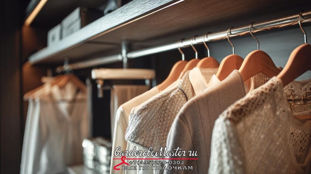 Гардеробная система без ремонта