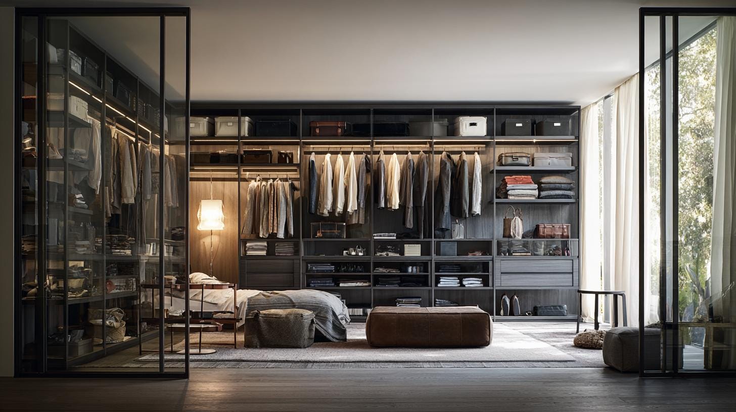 Открытость и сценарии жизни: взгляд на гардеробную комнату по-итальянски