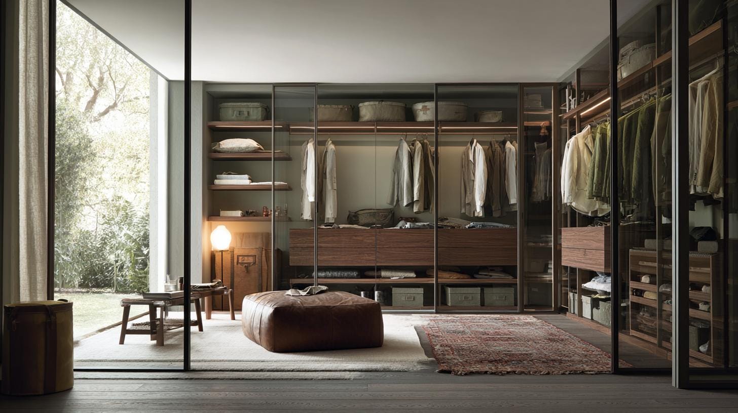 Открытость и сценарии жизни: взгляд на гардеробную комнату по-итальянски