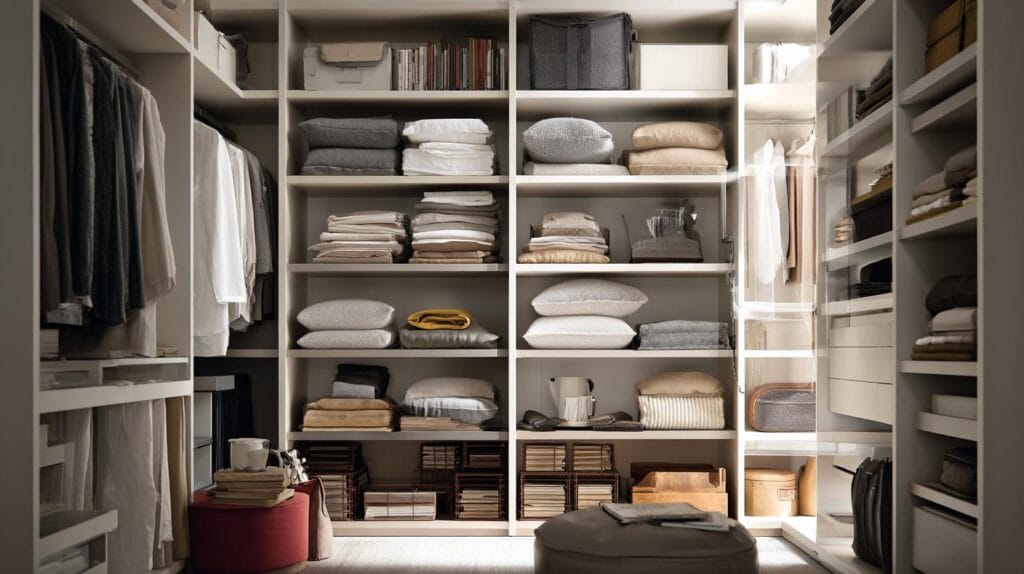 Органичность в минимализме: гардеробная система