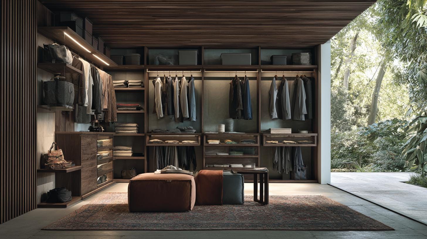 Таблица сравнения: корпусный шкаф vs открытая гардеробная система