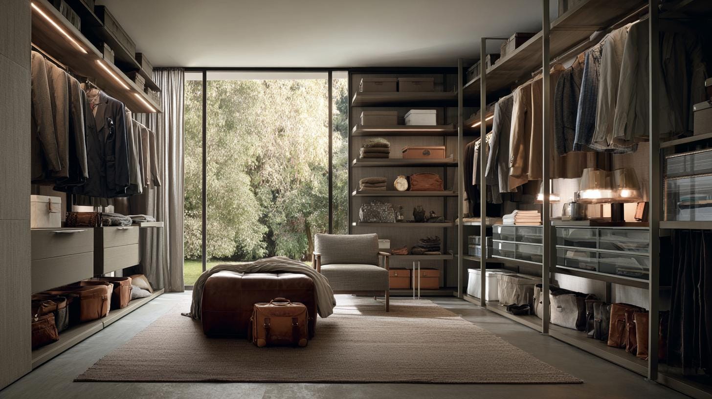 Таблица сравнения: корпусный шкаф vs открытая гардеробная система