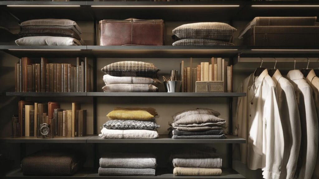 модульной гардеробной системе