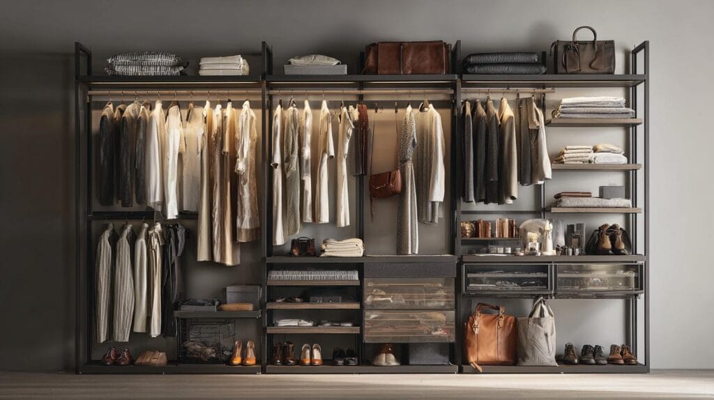 Вход в тему: как я однажды поменял полку и перестал терять время открытая гардеробная система