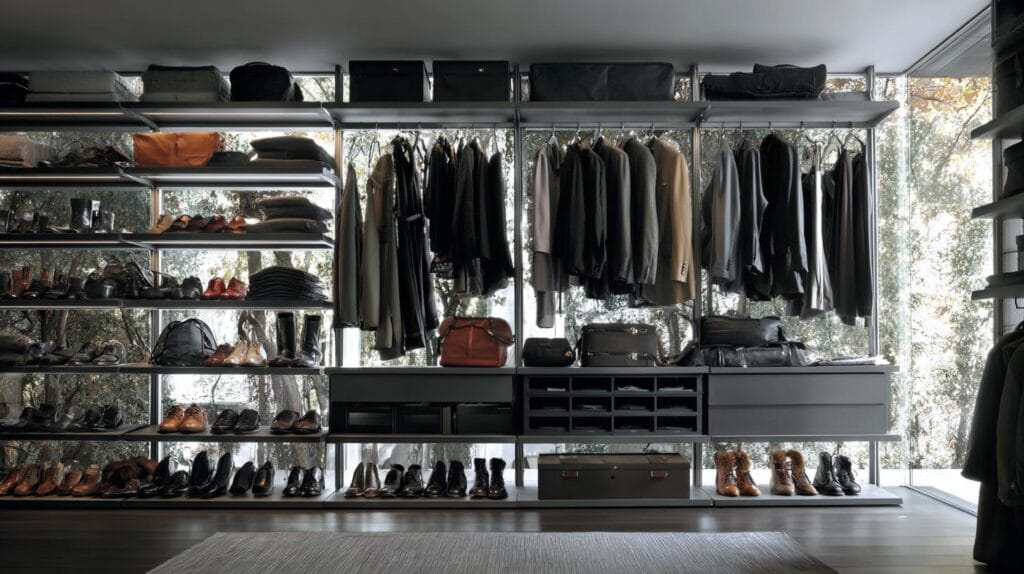 Практические советы, которые действительно работают открытая гардеробная система