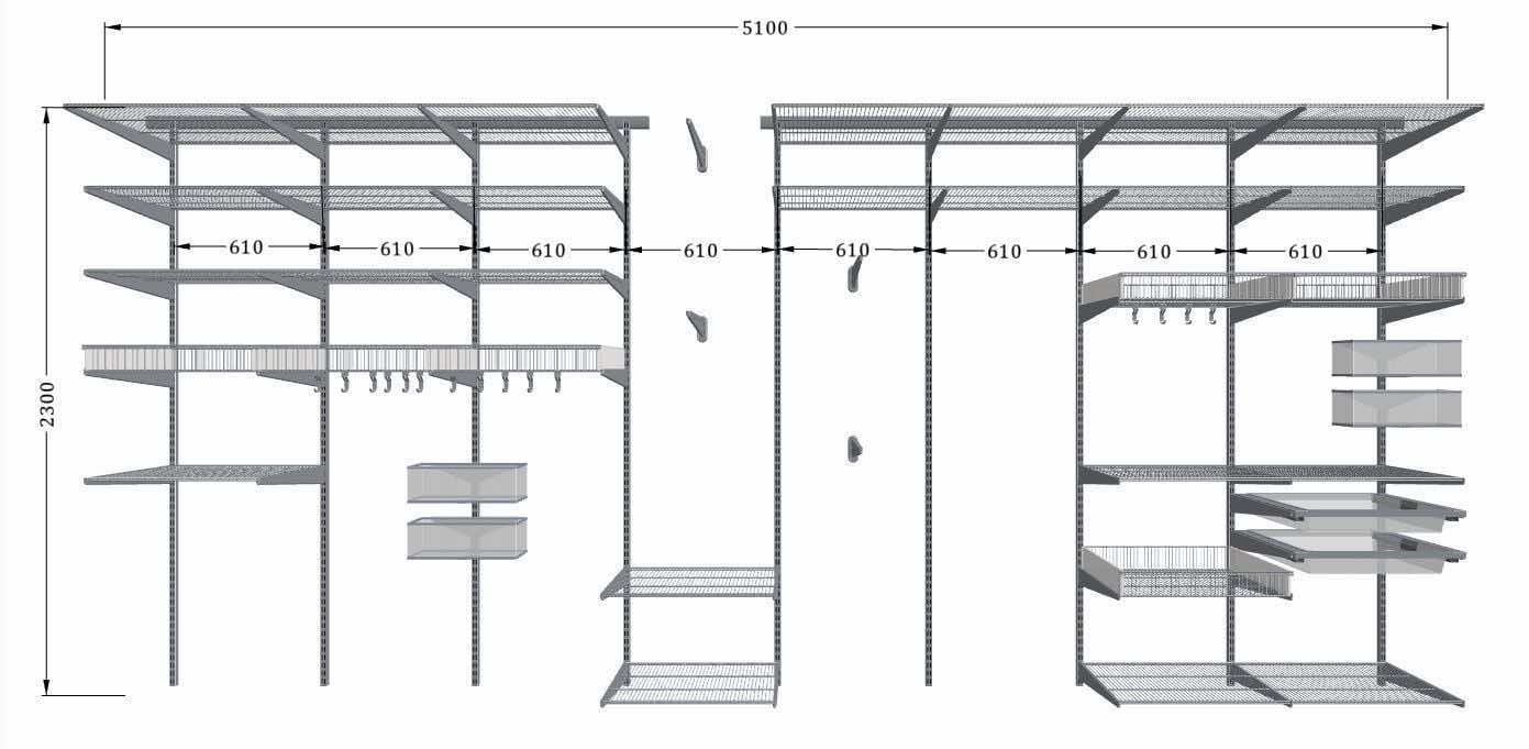 Стеллаж ARISTO для гаража — надёжная система для инструментов и аксессуаров