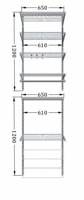Стеллаж ARISTO для рабочего места — решение в стиле лофт