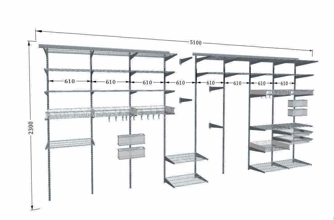 Стеллаж ARISTO для гаража — надёжная система для инструментов и аксессуаров