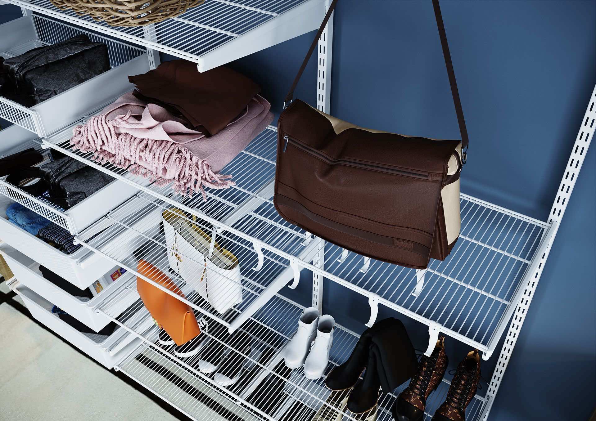 Система хранения для студии — функциональное размещение вещей в малом пространстве