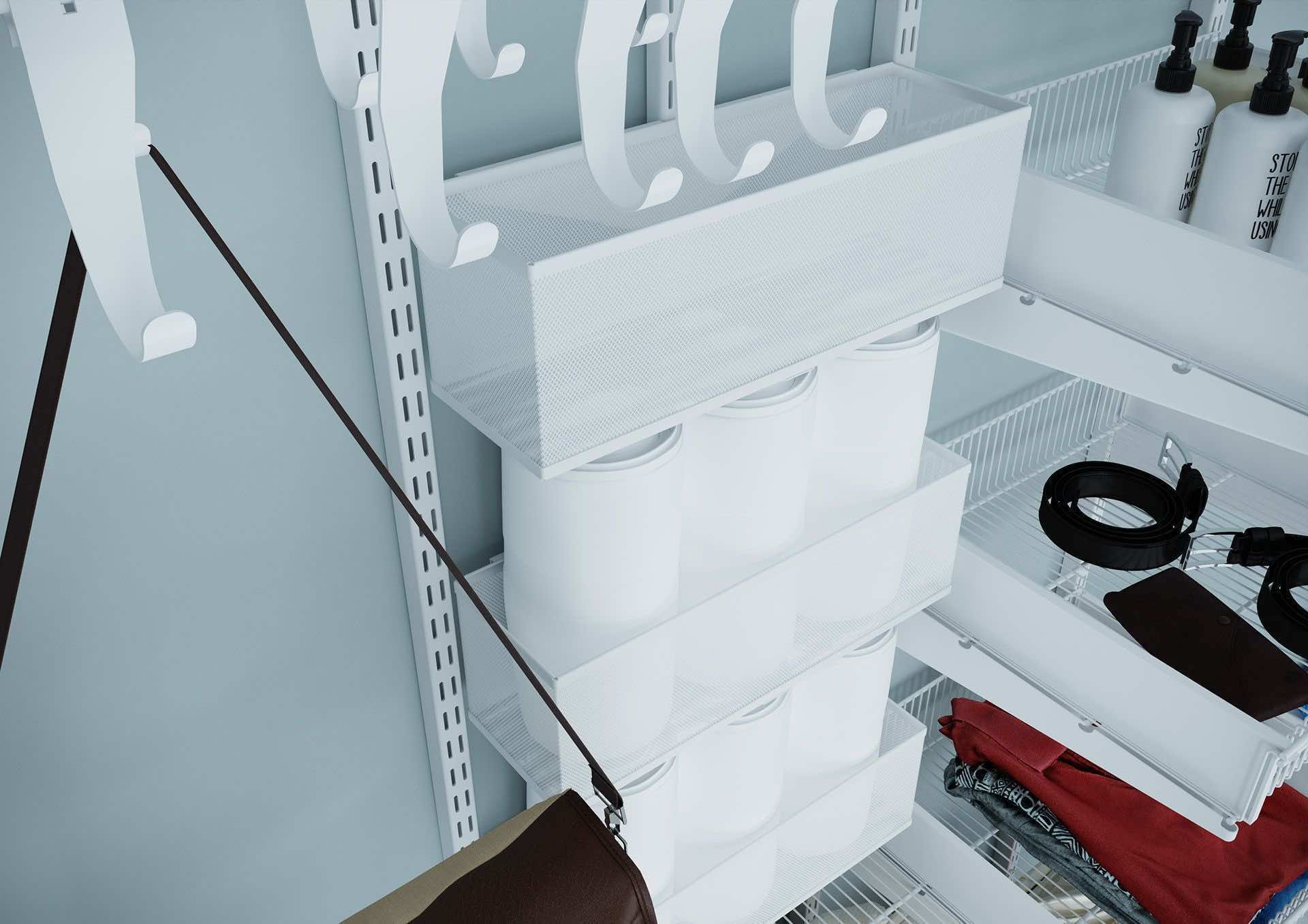 Система хранения ARISTO для комнаты с тренажером — удобная организация спортивной зоны