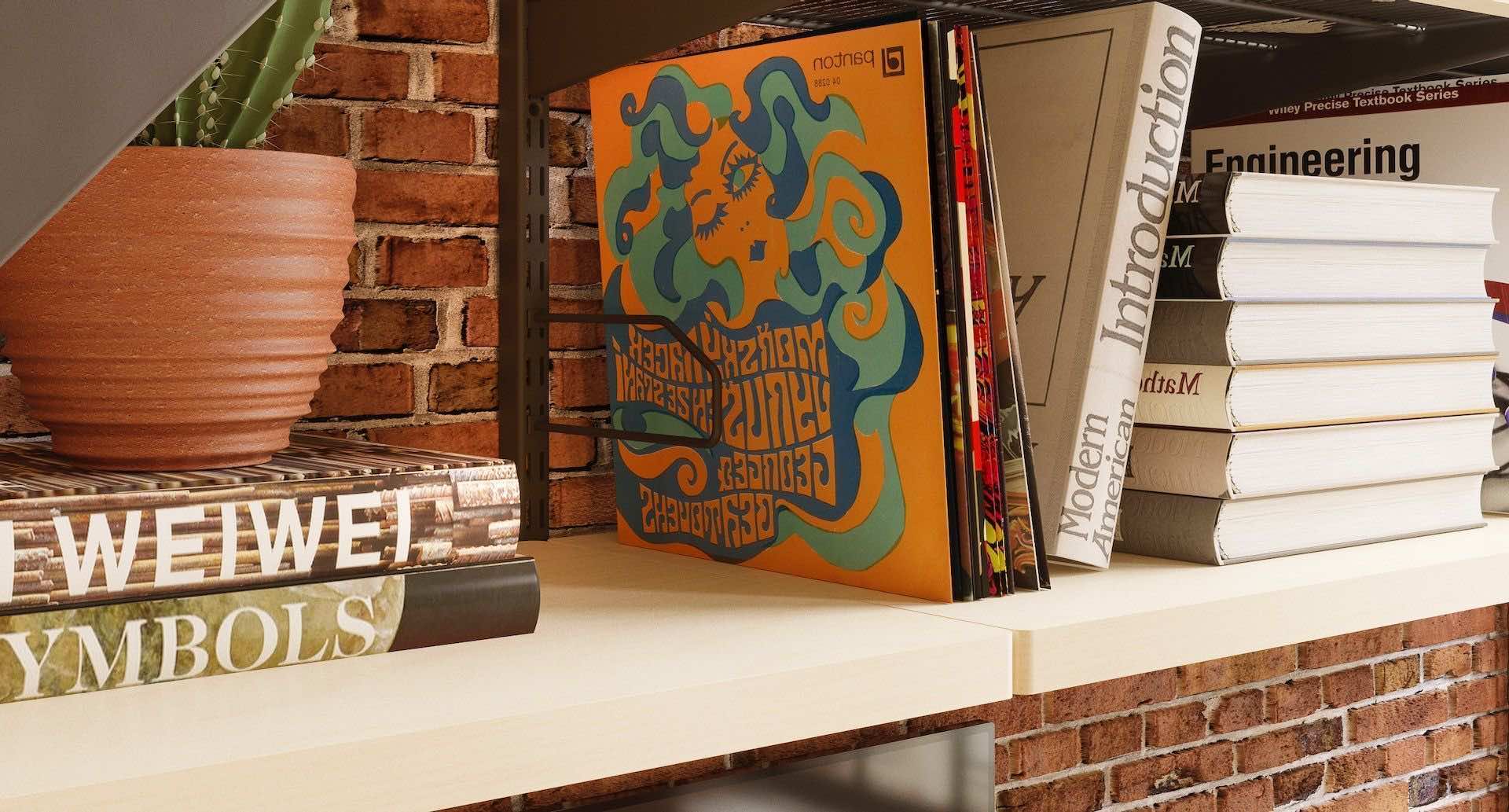 Система хранения ARISTO под лестницей — стильная конструкция в чёрном и светлом дереве