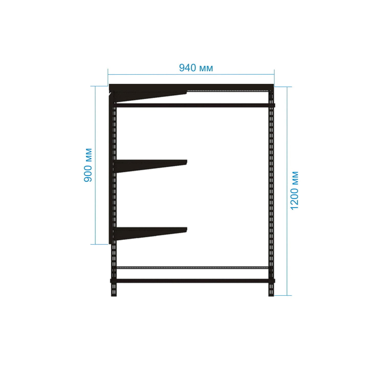 Гардеробная система №20 — белое решение для чёткой организации пространства