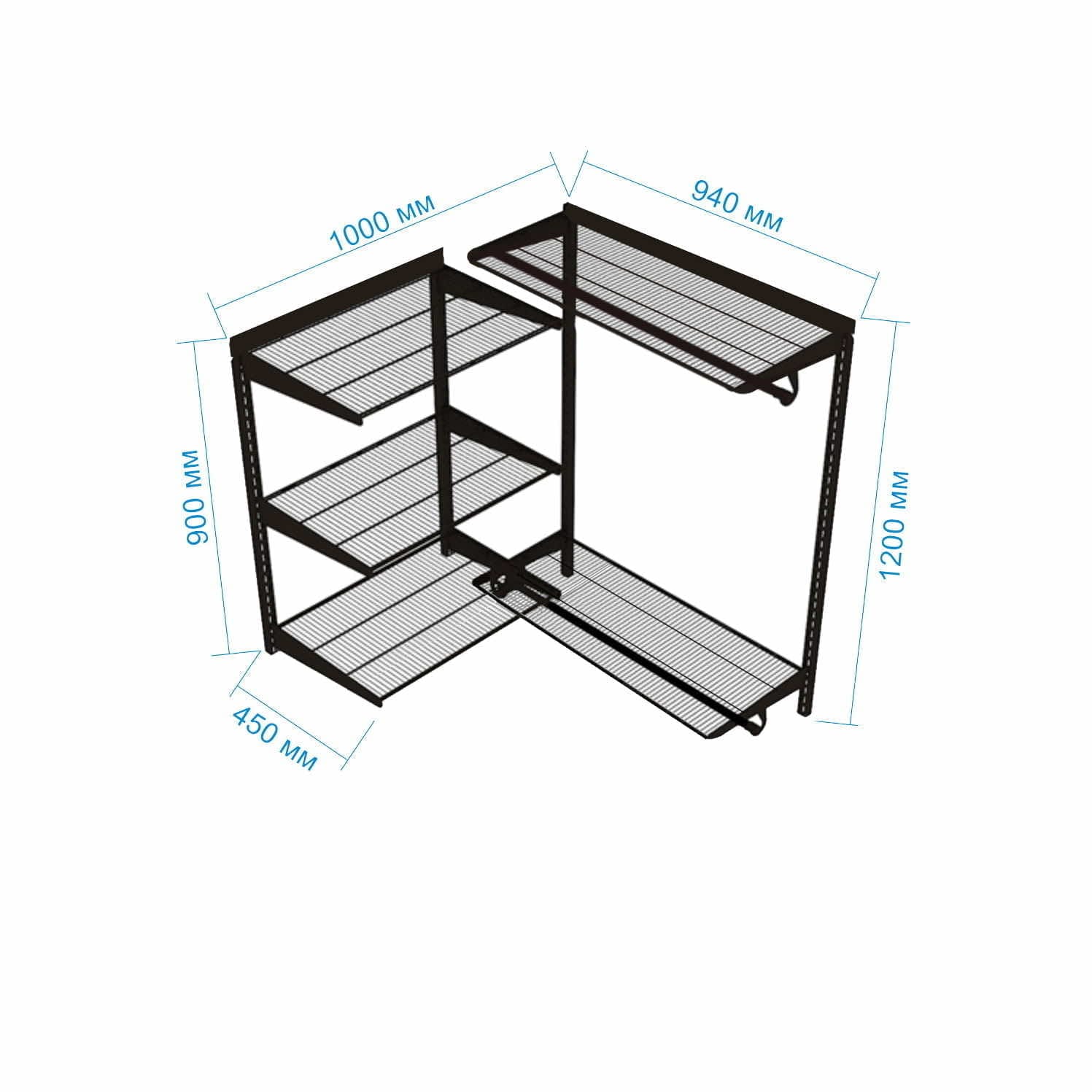 Гардеробная система Gardie