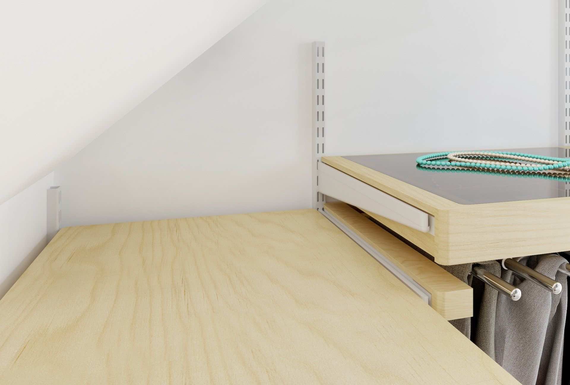 Система хранения для мансарды — компактное решение для организации одежды в скошенном пространстве