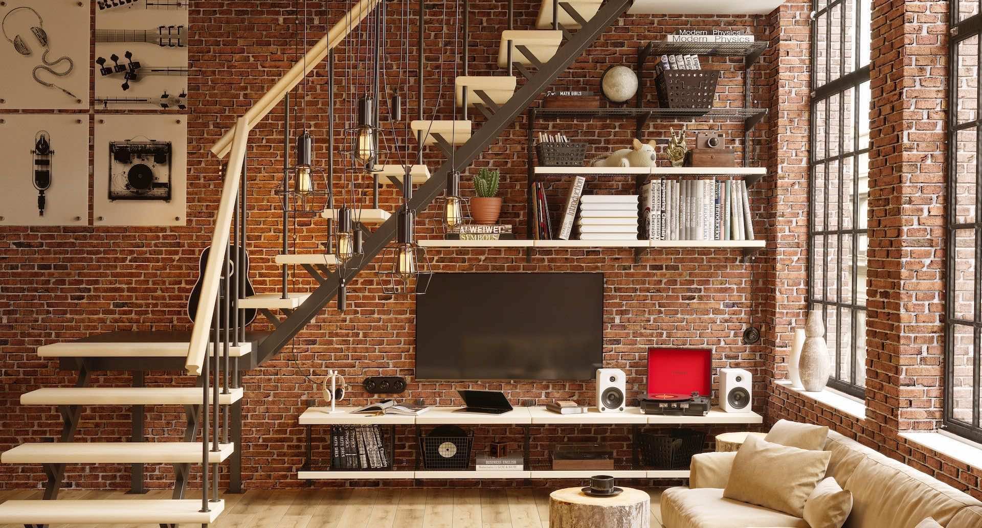 Система хранения ARISTO под лестницей — стильная конструкция в чёрном и светлом дереве