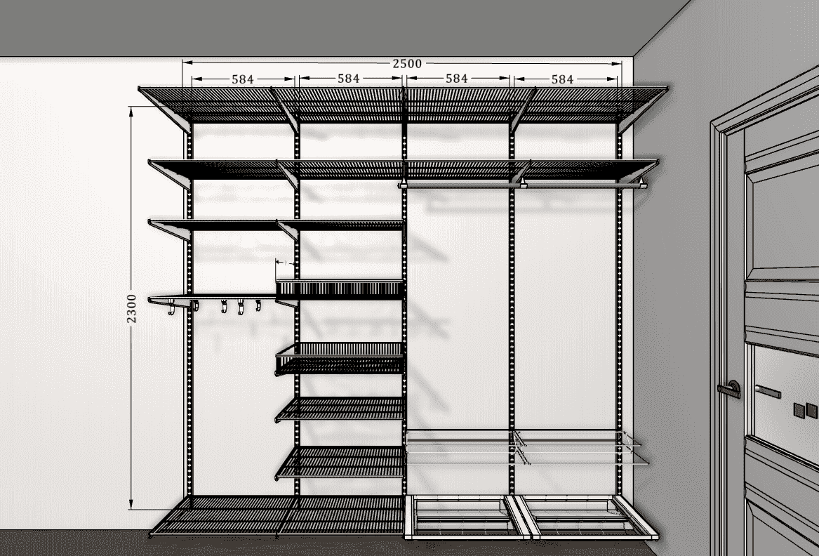 Прихожая для загородного дома — практичная система хранения