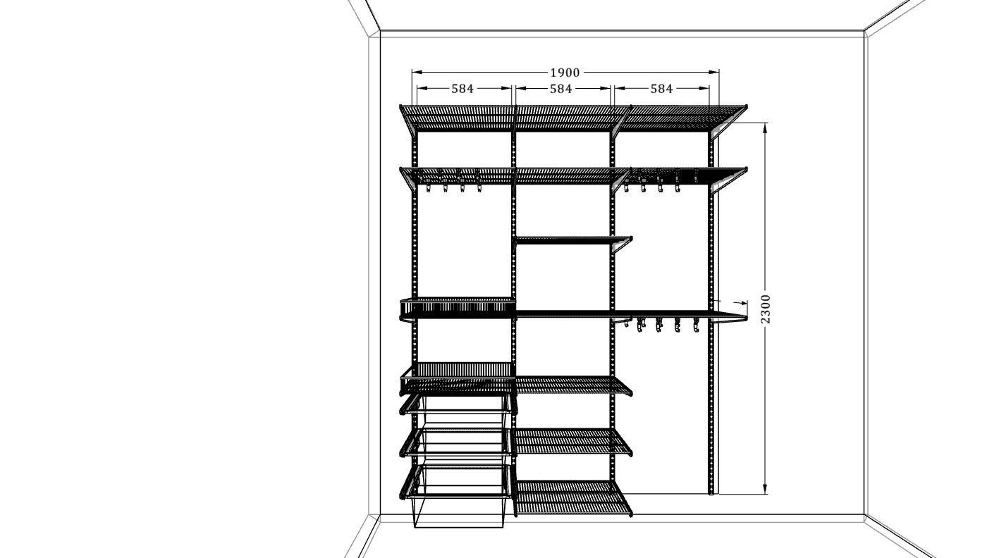 Система хранения для студии — функциональное размещение вещей в малом пространстве