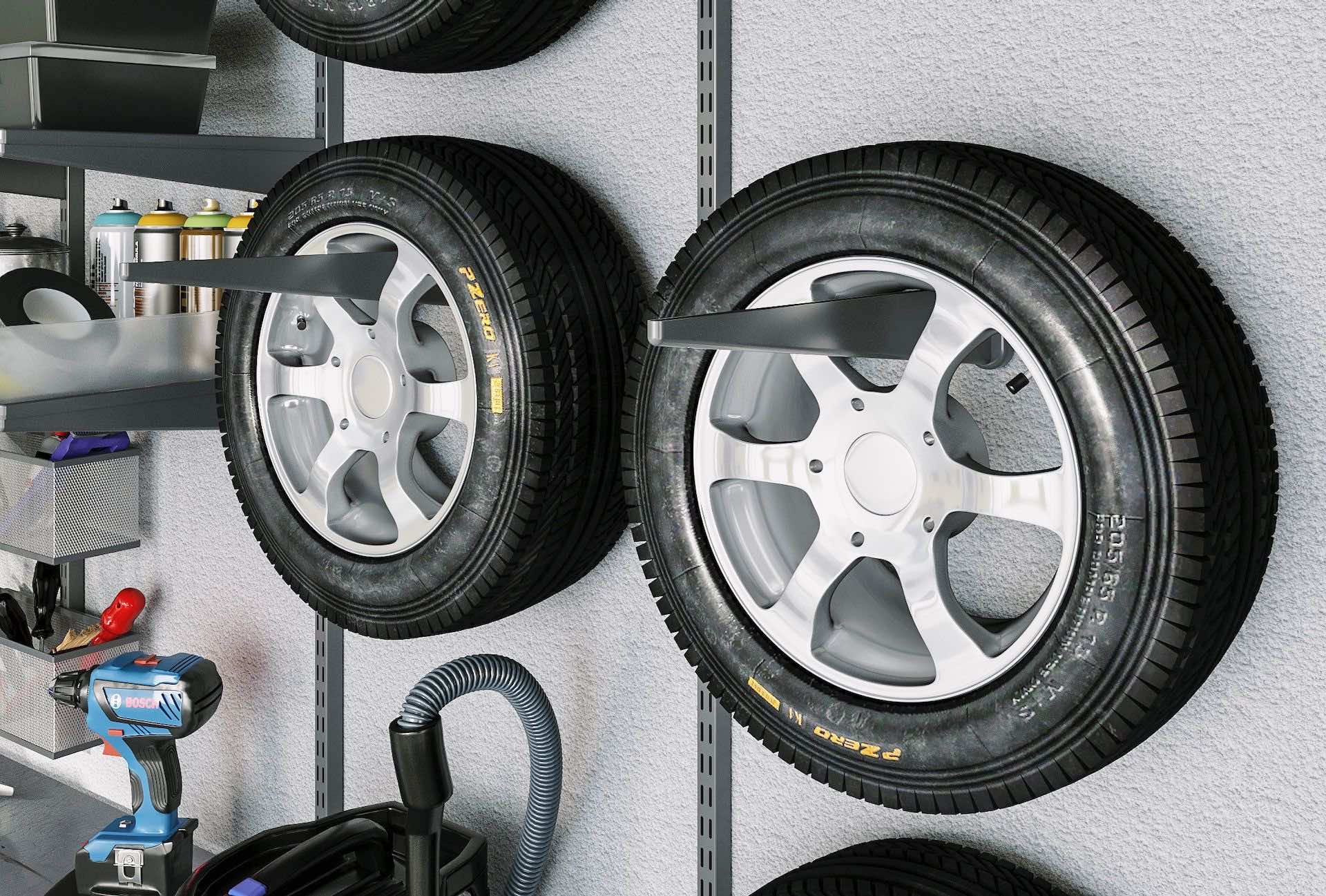 Стеллаж ARISTO для гаража — надёжная система для инструментов и аксессуаров