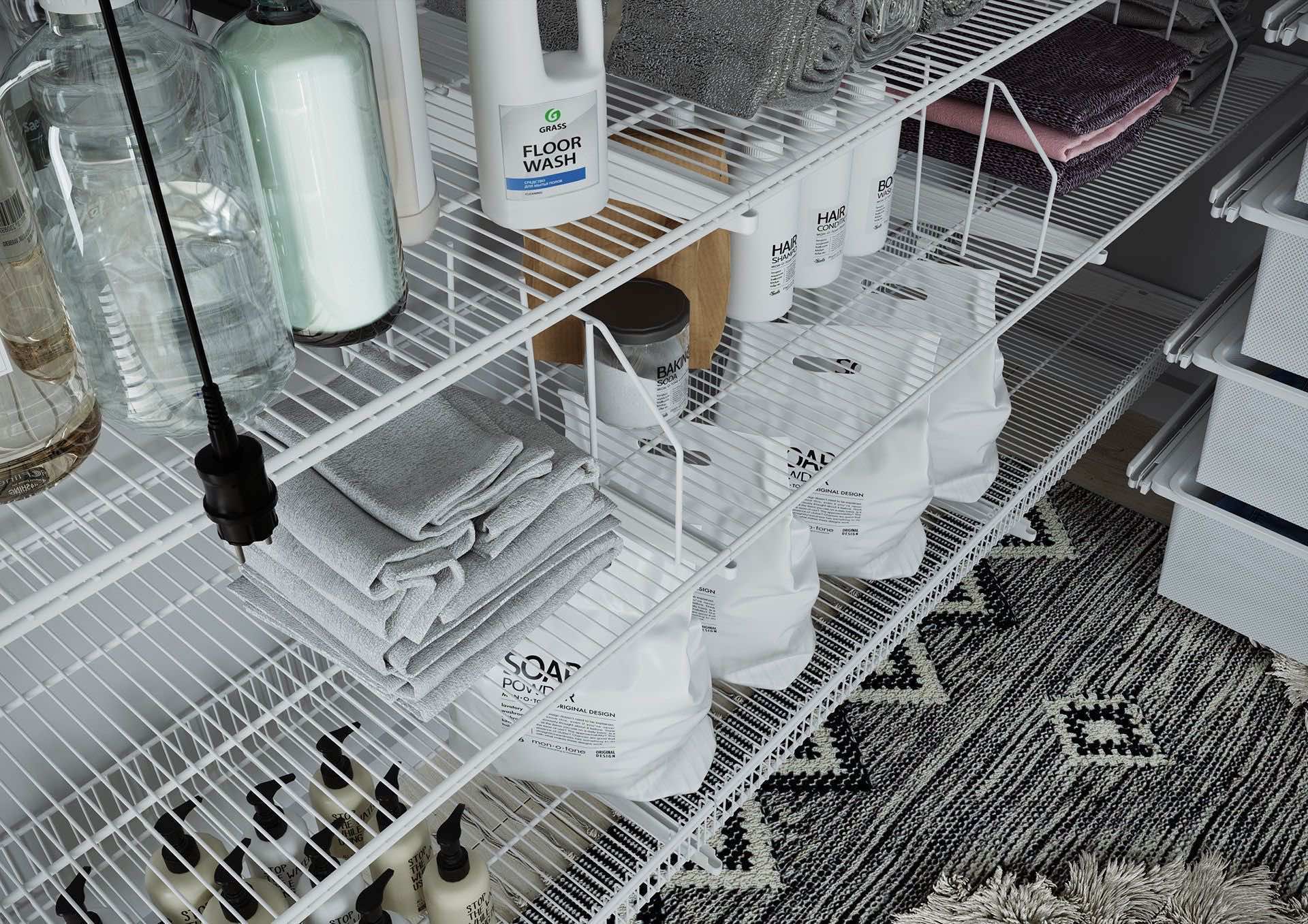 Большая кладовая — просторная система хранения с максимальной вместимостью