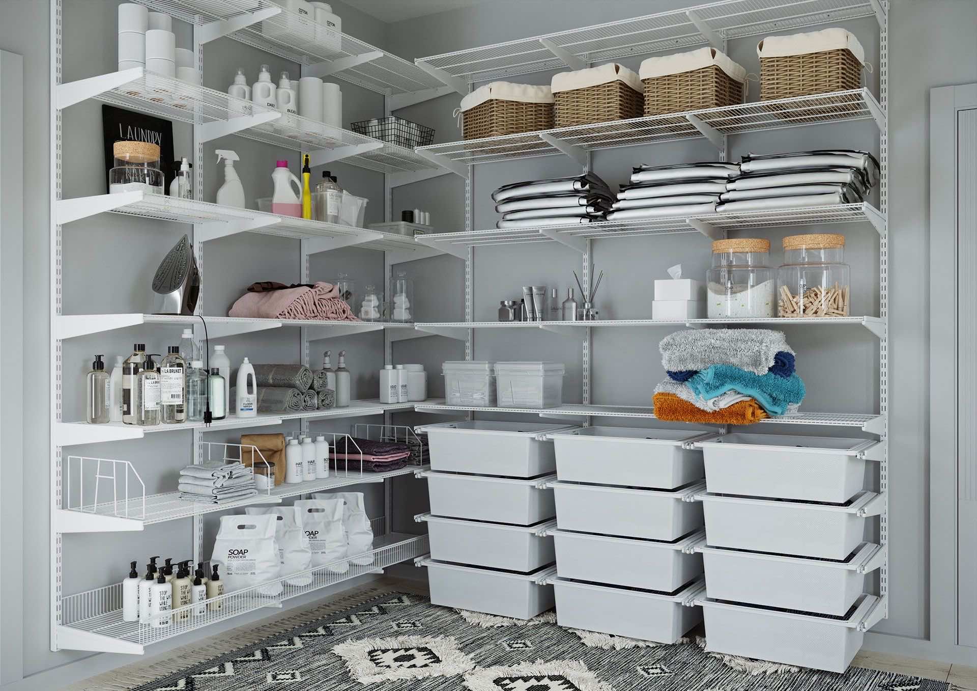 Большая кладовая — просторная система хранения с максимальной вместимостью