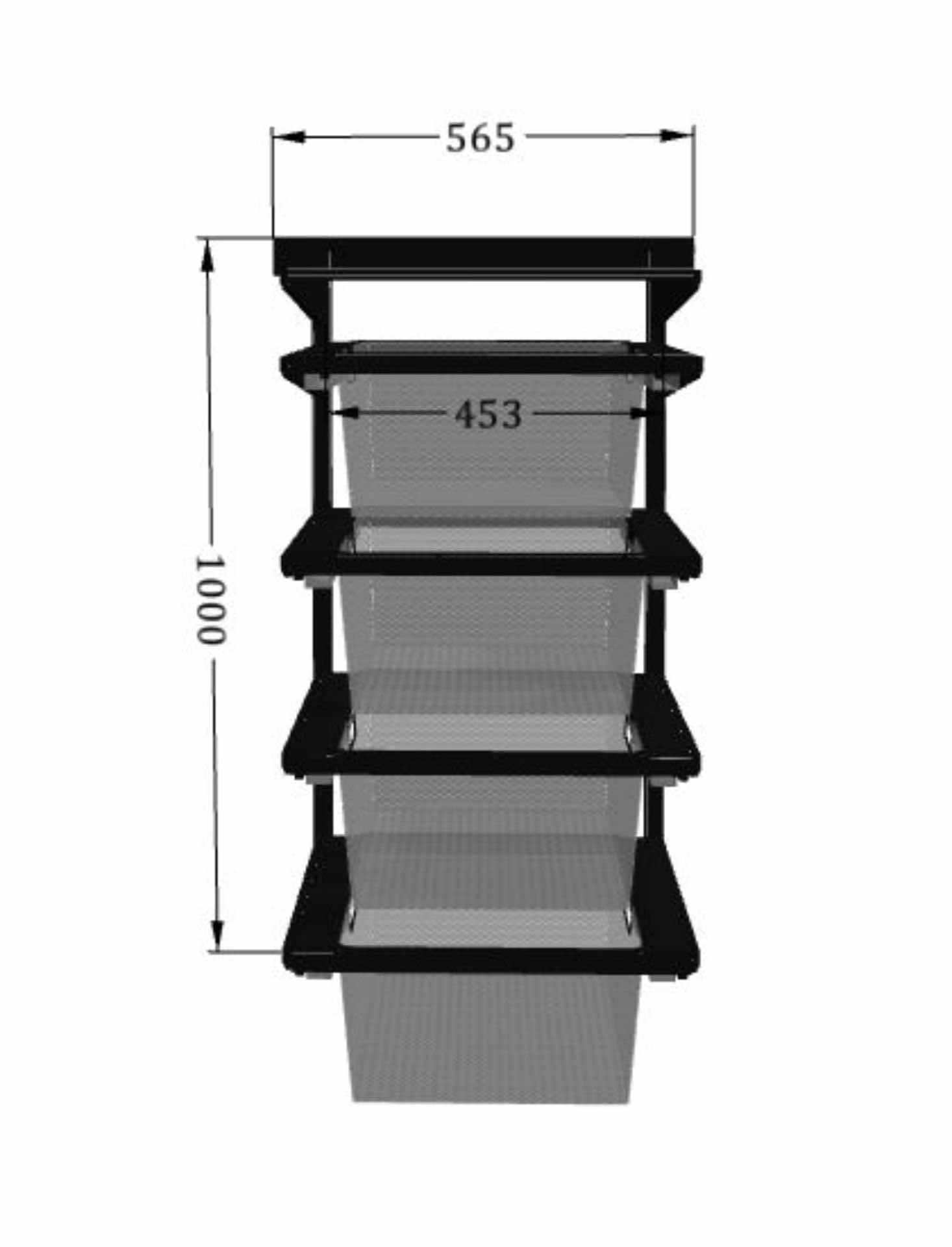 Большая гардеробная ARISTO — усиленная стальная система для максимального хранения