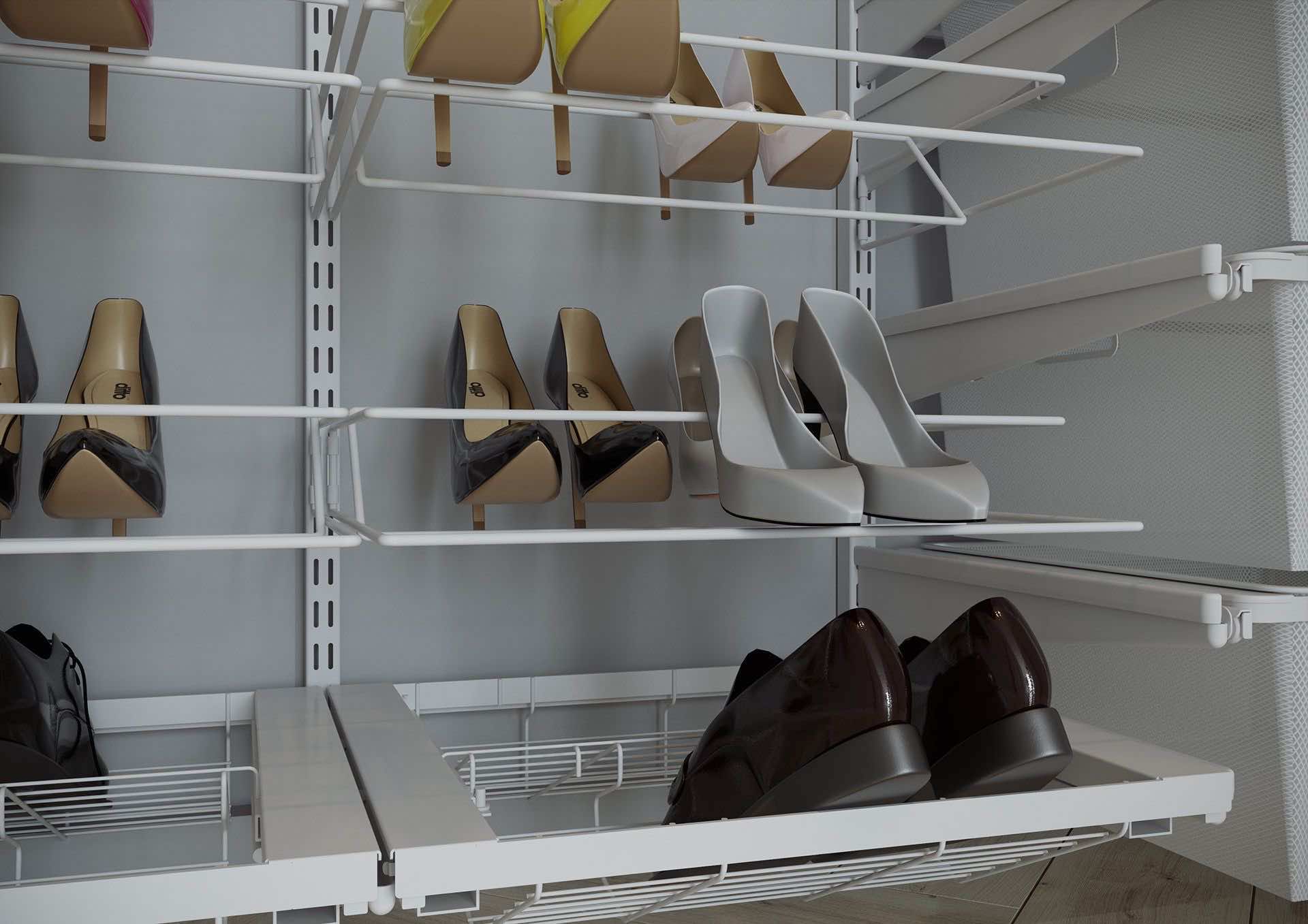 Гардеробная-прихожая ARISTO — универсальная система хранения для входной зоны