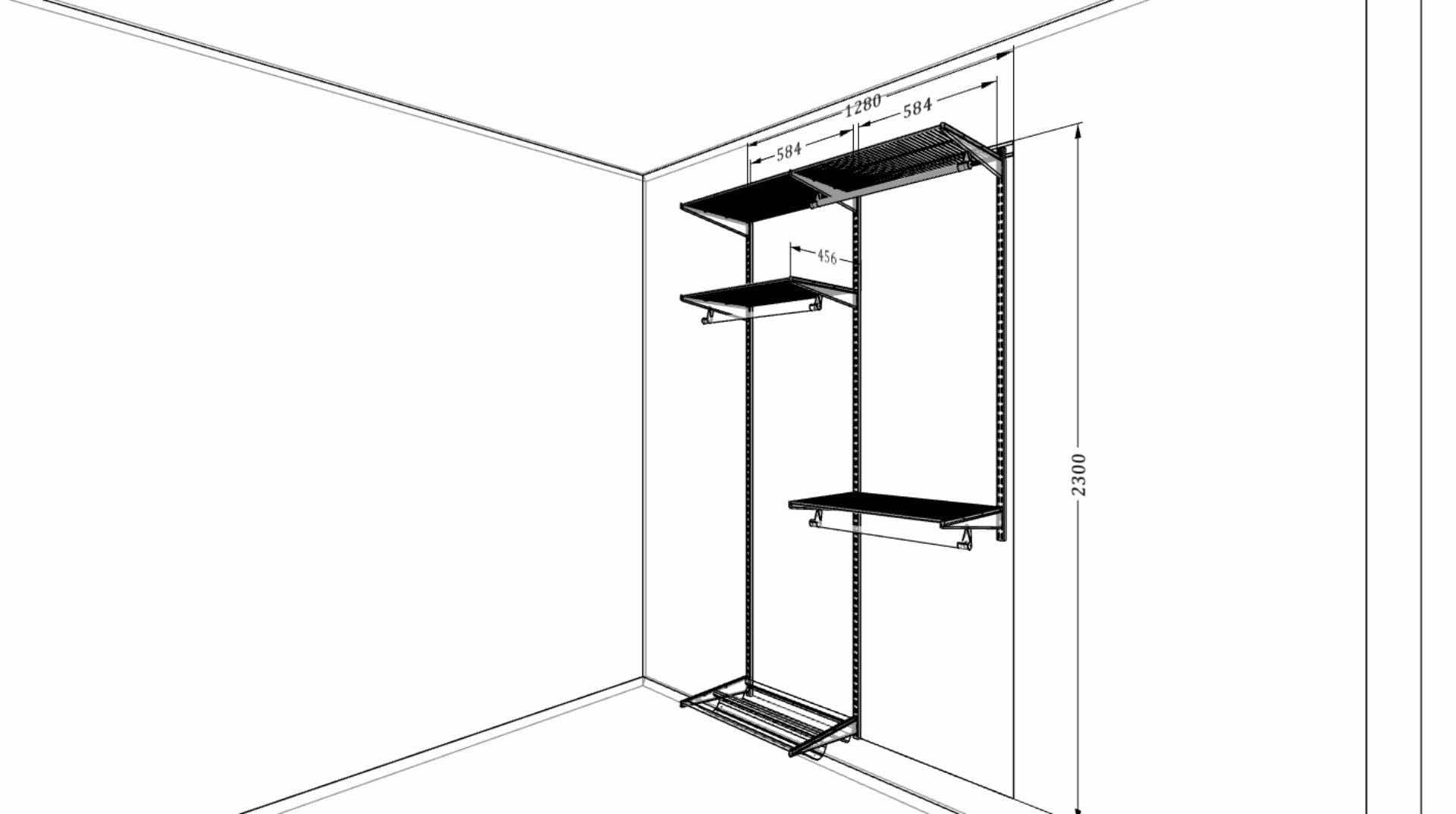 Маленькая гардеробная — компактное решение для ограниченного пространства