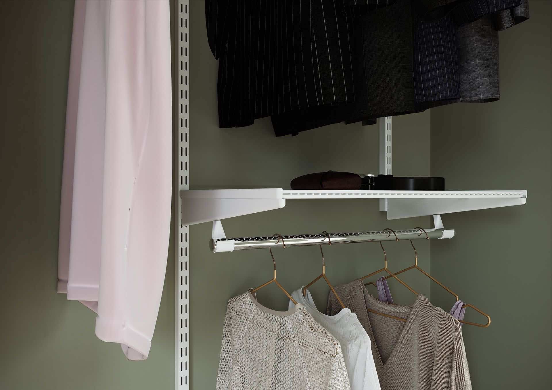 Маленькая гардеробная — компактное решение для ограниченного пространства