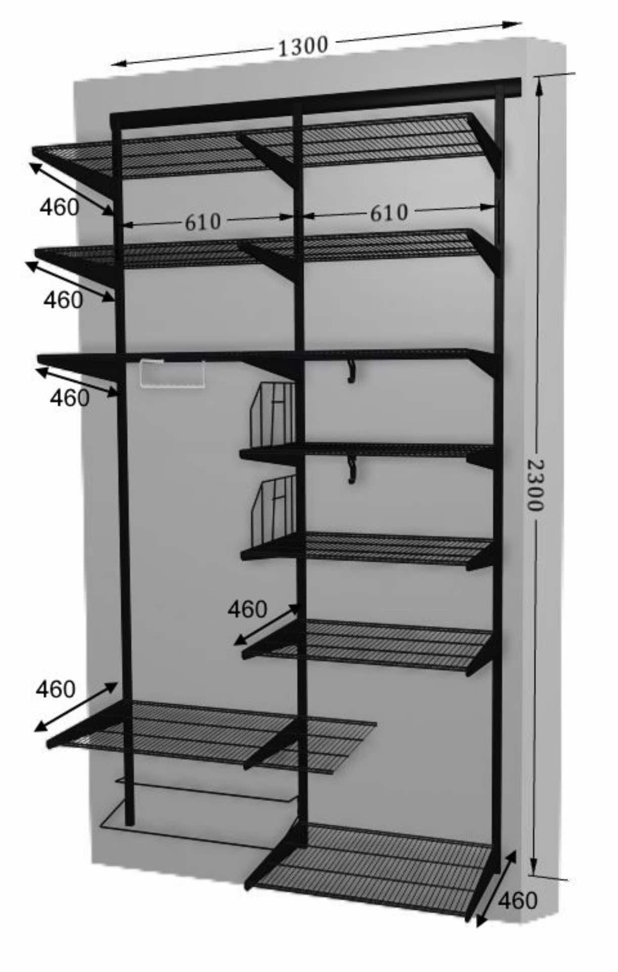 Открытая прихожая — лёгкая система хранения для входной зоны