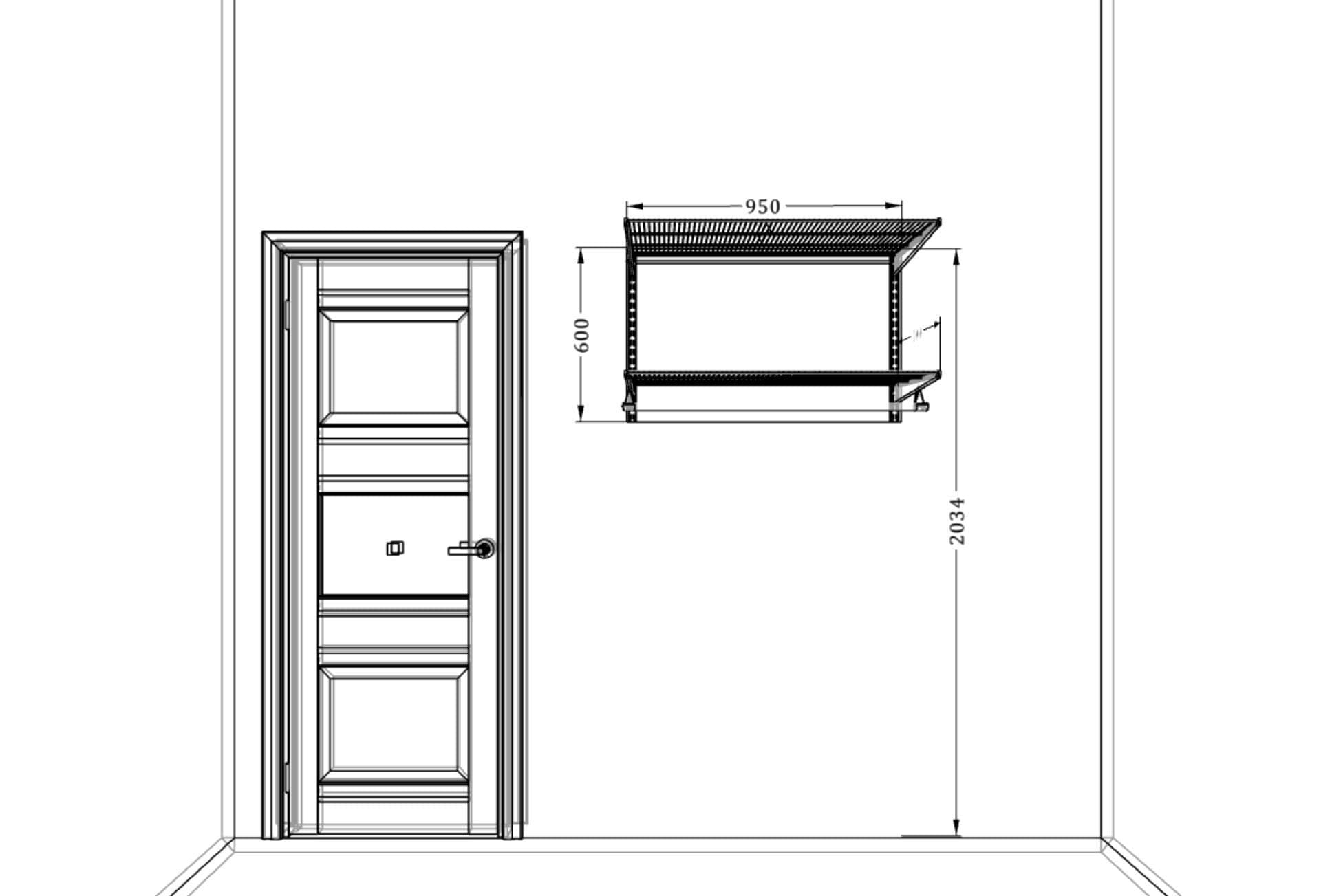 Настенная полка в прихожую — дополнительное место для хранения в зоне входа