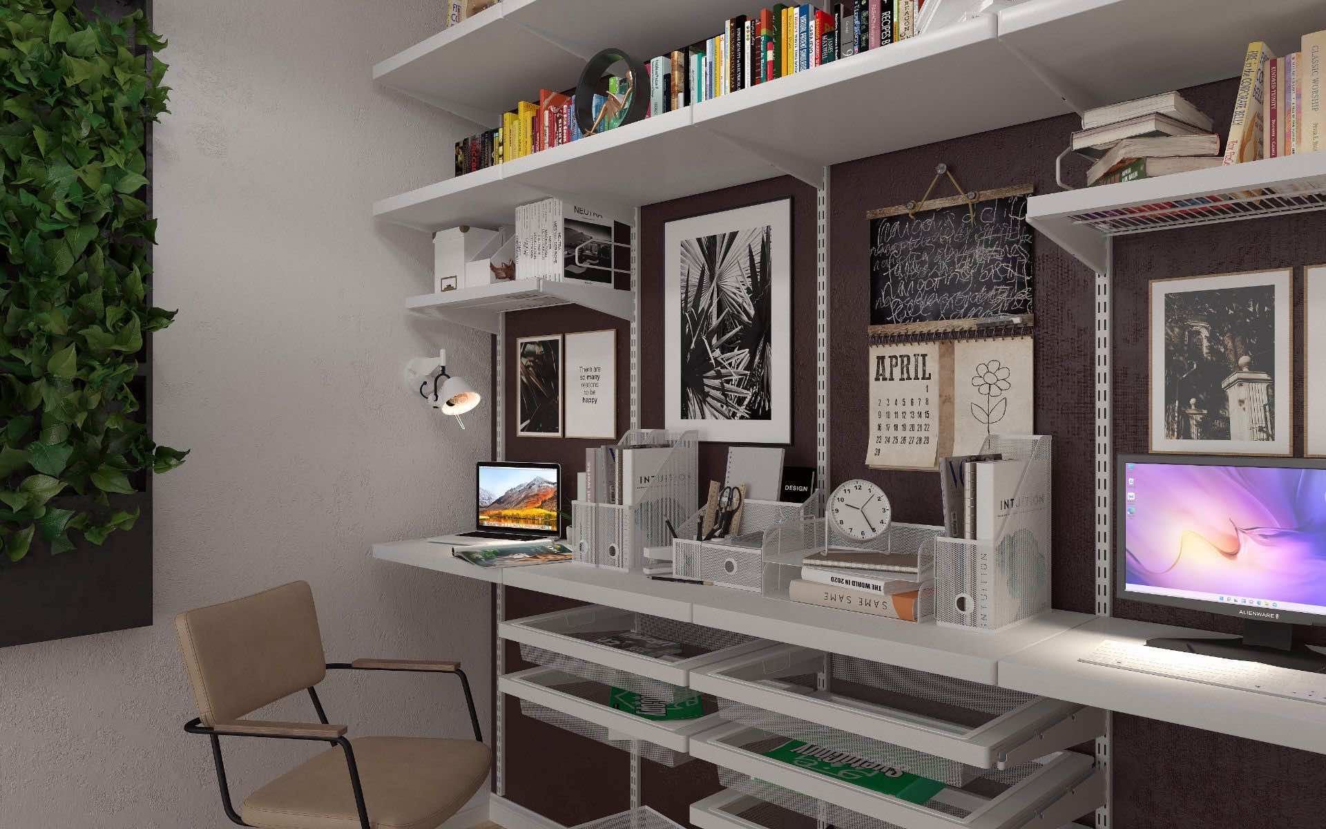 Домашний офис ARISTO на два рабочих места — функциональный комплект для организации работы